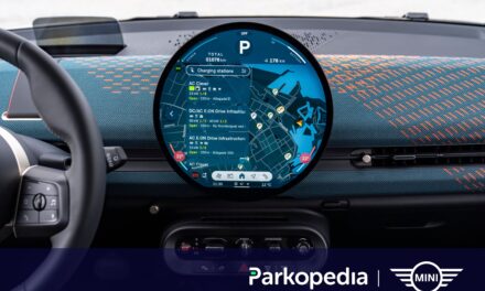 Parkopedia and MINI bring joy to EV drivers: World’s first circular in-car OLED display showcases the best EV charging data around