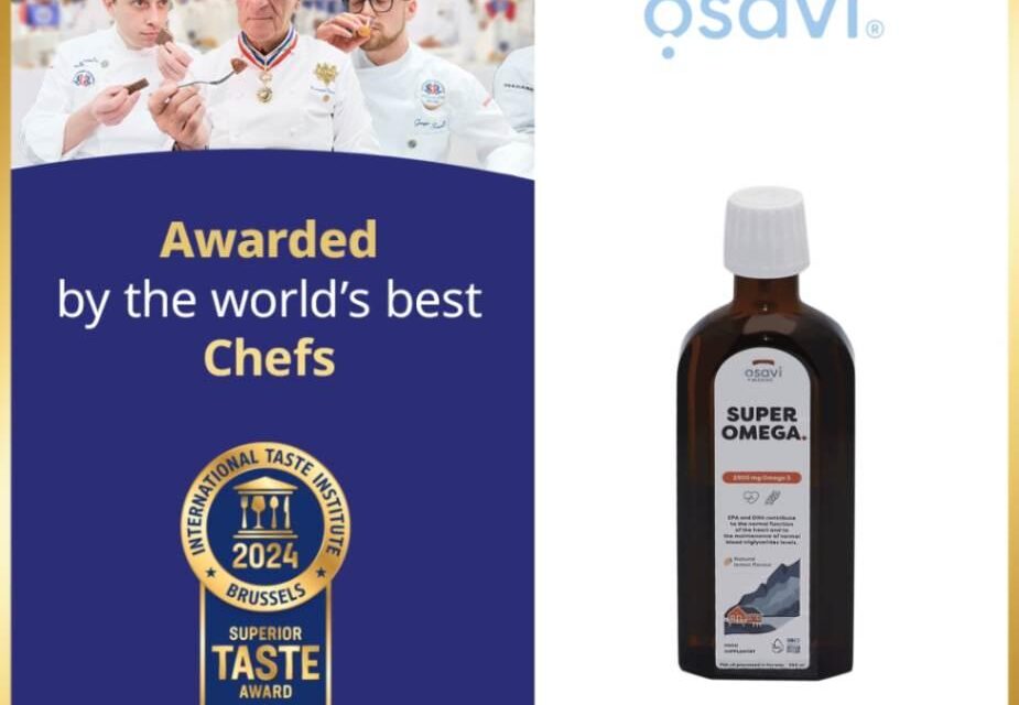 Osavi awarded International Superior Taste Award
