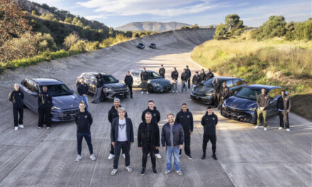 FC Barcelona players customise their new CUPRAs during an adrenaline-fuelled driving experience at the Terramar Circuit