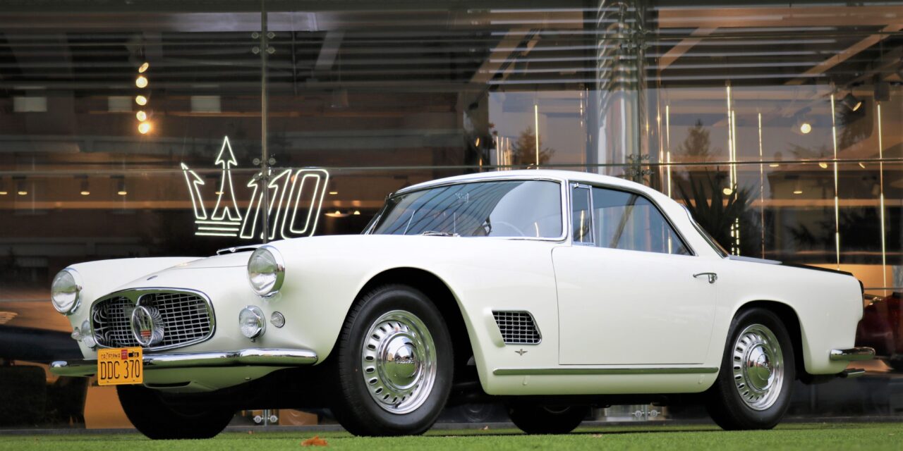 Maserati 3500GT, restored by Touring Superleggera Coachbuilder, stars at Rétromobile 2025