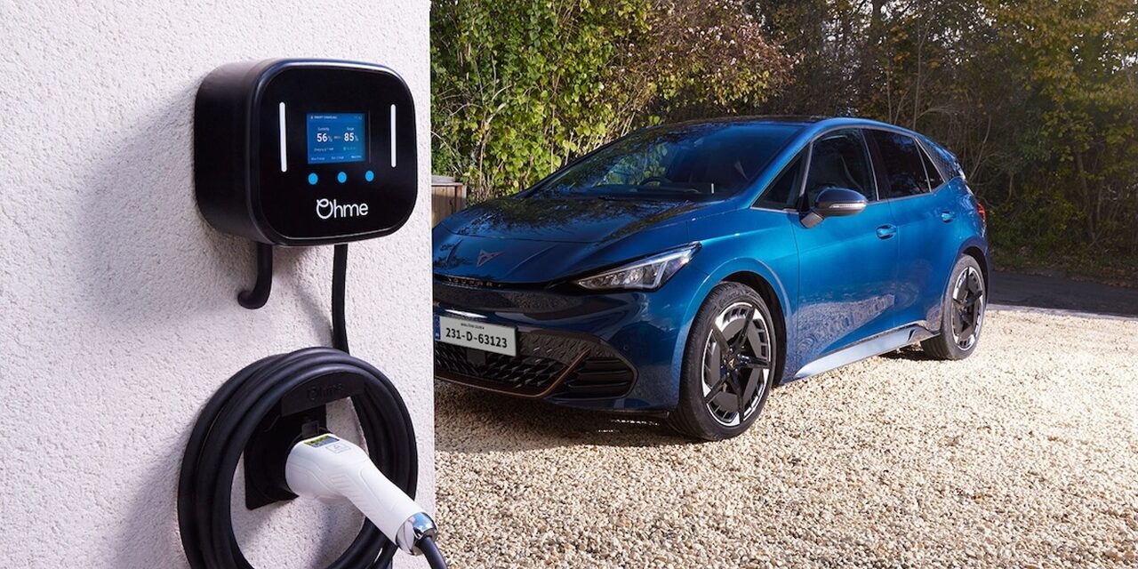 Ohme becomes smart EV home charging partner for SSE Airtricity