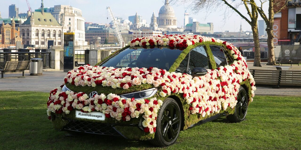 Love is blooming in London with Volkswagen this Valentine’s Day