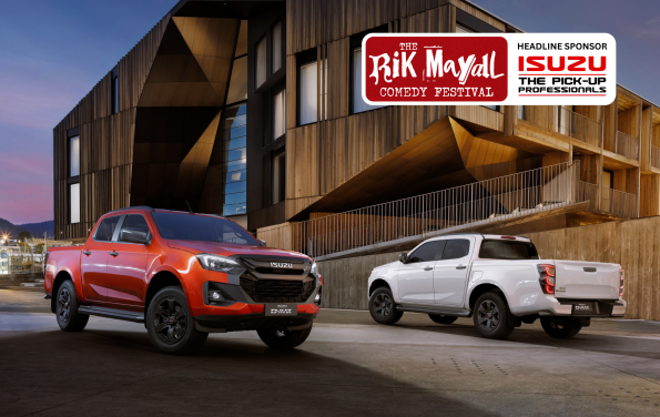 Isuzu UK announced as headline sponsor of inaugural Rik Mayall Comedy Festival