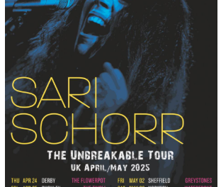 SARI SCHORR CONFIRMS UK HEADLINE TOUR THIS SPRING