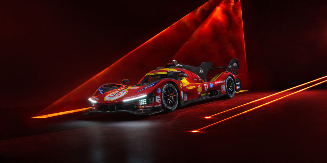 Ferrari unveils 2025 livery of 499P numbers 50 and 51