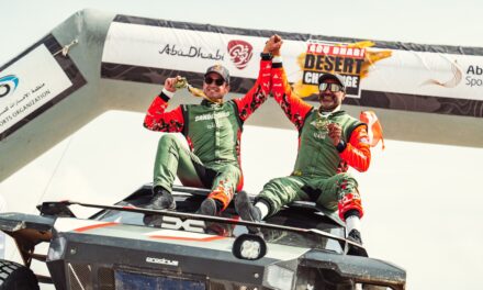 The Dacia Sandriders on top in Abu Dhabi with second world Rally-Raid victory
