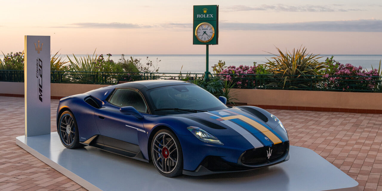 Maserati back at Rolex Monte-Carlo Masters with exclusive MC20 Cielo Less is More…?