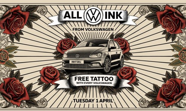 Free tattoo with every new Volkswagen this April