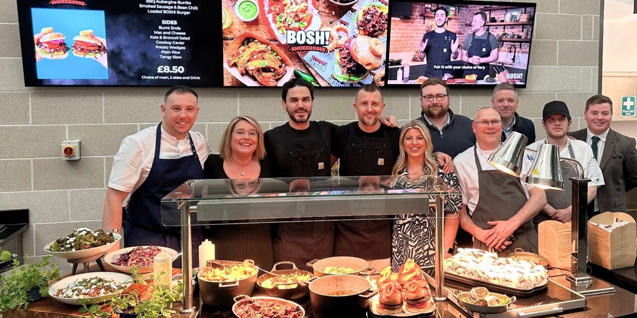 Eurest partners with BOSH! duo to launch new plant-based menu at JLR in Gaydon