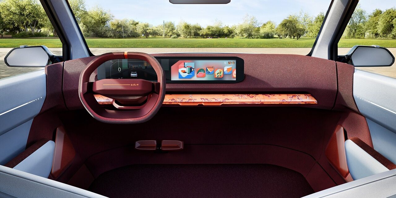 Kia collaborates with Bcomp, Simplifyber and Biomyc, bringing innovative components to Kia Concept EV2