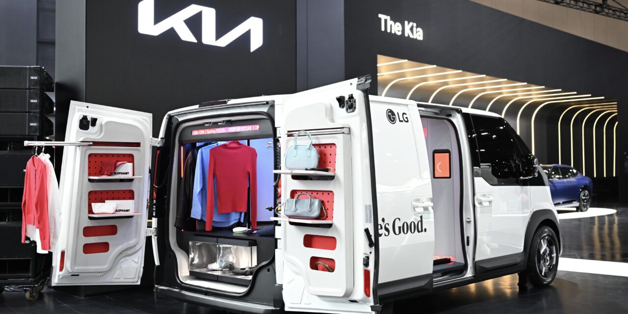 Kia and LG Electronics partner to showcase new PBV concepts for work and play