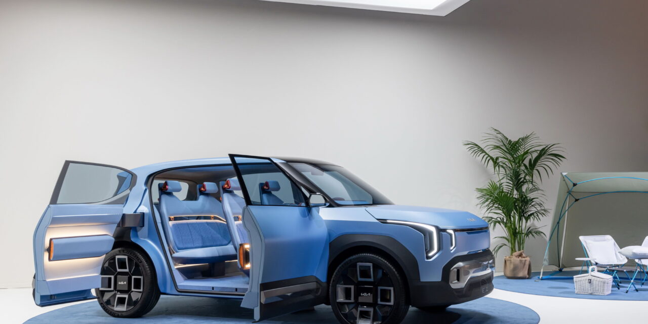Kia Concept EV2 blends user-focused design with material innovations as a vision for future Kia interiors