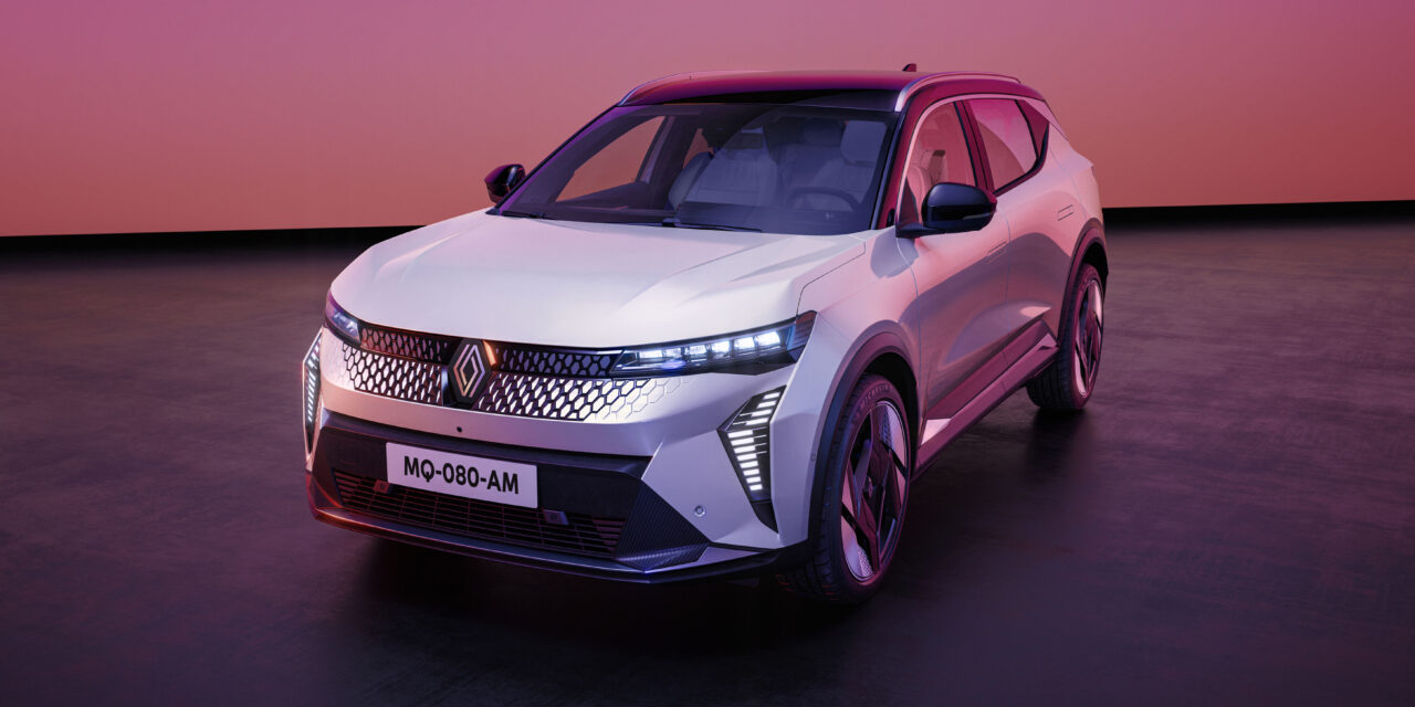 Renault Scenic and Megane E-Tech electric updated with new esprit Alpine trims, One Pedal driving, V2L adaptor and a lower starting price