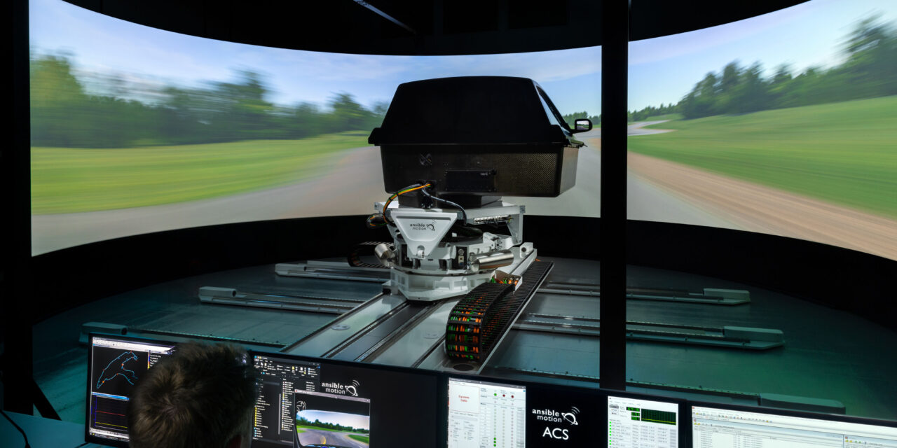 Cambridge University Engineering Department visits Ansible Motion to use simulator for latest research project