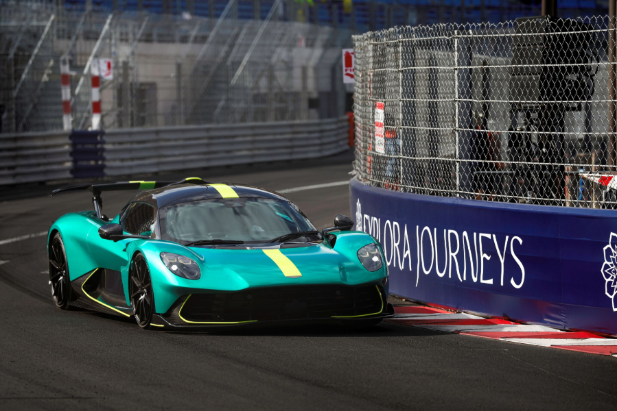 Aston Martin Valhalla makes global public dynamic debut ahead of Monaco Grand Prix