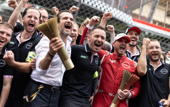 Nissan Formula E Team secures a win, a second place and a pole position across Monaco double-header