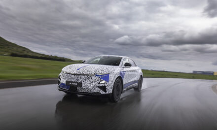 A390: Final handling tests for Alpine’s sport fastback