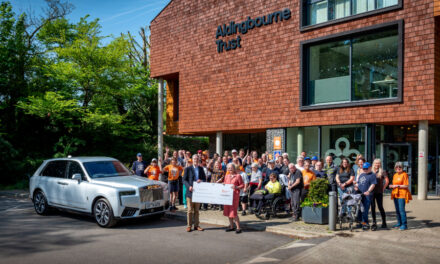 Rolls-Royce presents cheque to 2024 House Charity, Aldingbourne Trust