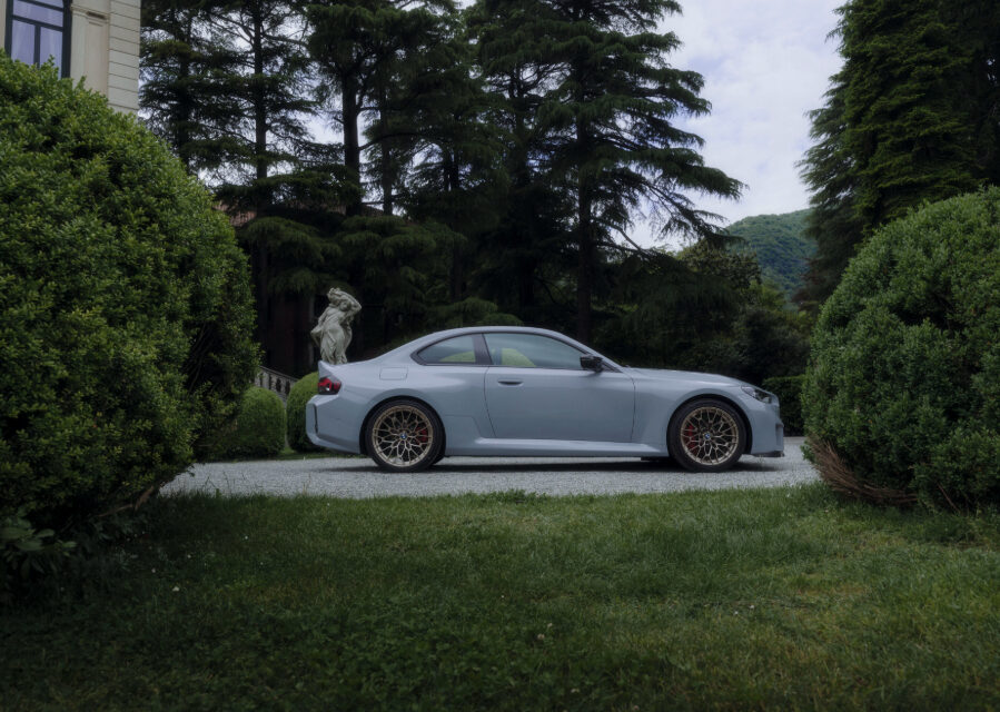 BMW M celebrates the design world premiere of the new BMW M2 CS at the Concorso d’Eleganza Villa d’Este 2025