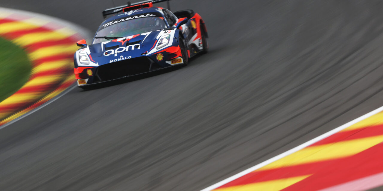 Maserati shines at Spa: Class victory and double podium placing in the GT2 European Series