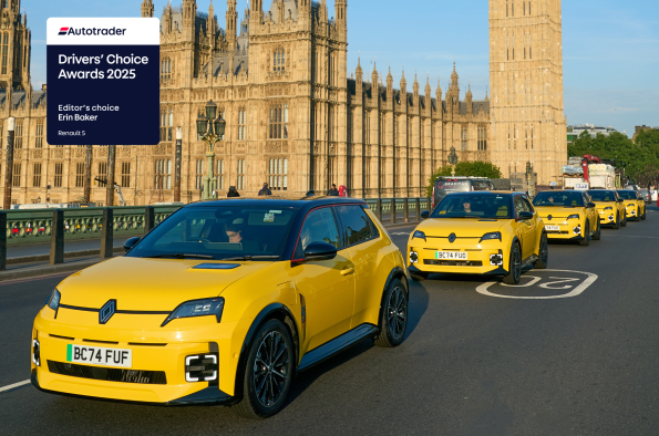 Renault secures a trio of victories at the Autotrader Drivers’ Choice Awards 2025, including Editor’s Choice for the Renault 5 E-Tech electric