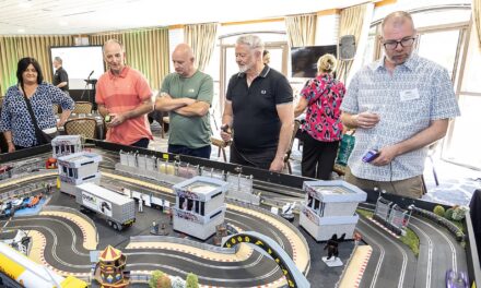 Solihull business owner tears up the (Scalextric) track!
