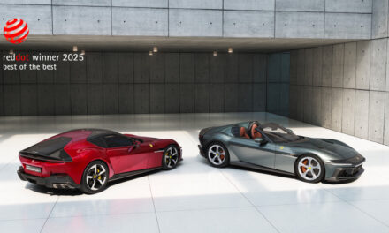 The Ferrari 12Cilindri, the Ferrari 12Cilindri Spider and the F80 win the 2025 Red Dot: Best of the Best Award
