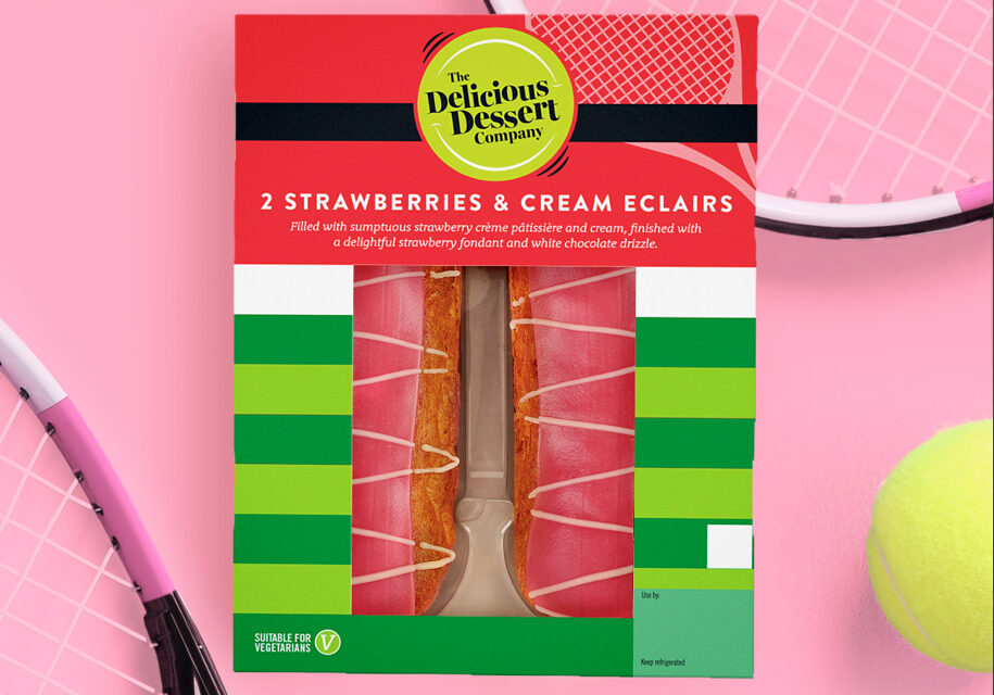 SWEET REUNION: STRAWBERRY AND CREAM ECLAIRS RETURN JUST IN TIME FOR WIMBLEDON AND SUMMER PICNICS