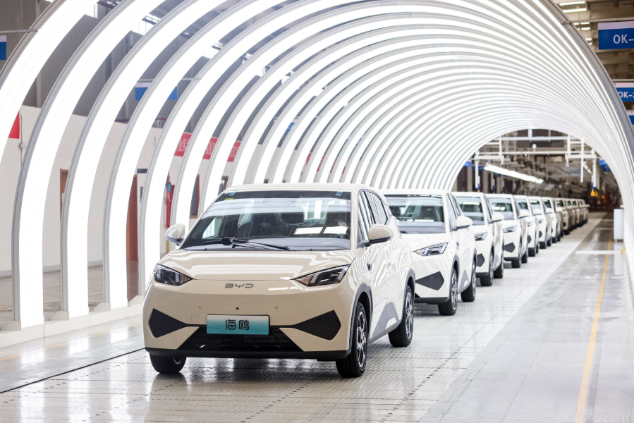 BYD celebrates production of millionth record-breaking DOLPHIN SURF