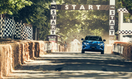Alpine A290 Rallye makes world dynamic debut, while Alpenglow, A110 R Ultime and A390 also star as Goodwood Festival begins