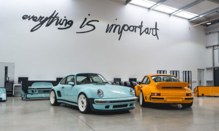 Global dynamic debut of the Porsche 911 Carrera Coupe Reimagined by Singer at Goodwood Festival of Speed