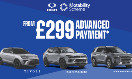 KGM Motors UK announces new Motability offers with advanced payments starting from £299