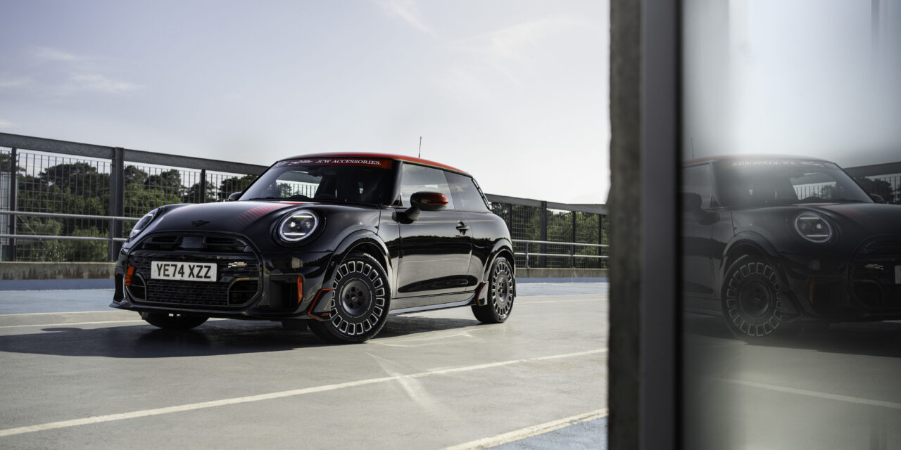 MINI unveils new John Cooper Works accessory parts: Transform your MINI into a race car for the road