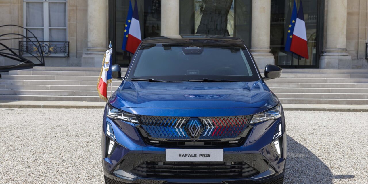 Presidential Renault Rafale: an exceptional vehicle crafted to the requirements of the French Presidency