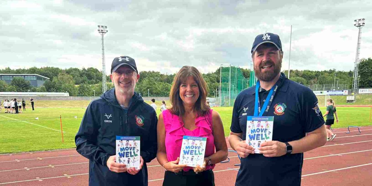 Yorkshire School Partnership Launch ‘Move Well’ Book.