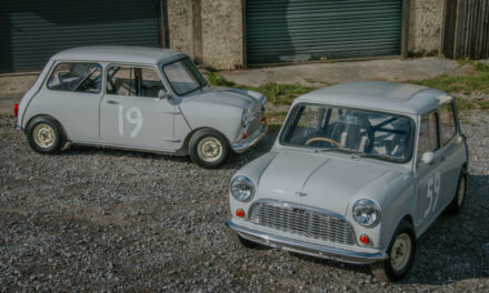 1959 specification Austin Minis to race at Goodwood Revival
