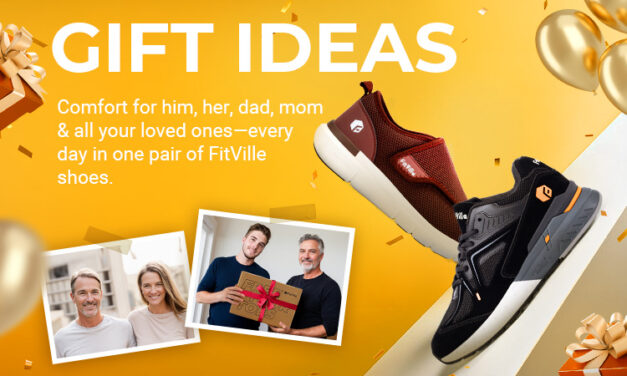 Gift Ideas for Men and Womens with FitVille Shoes