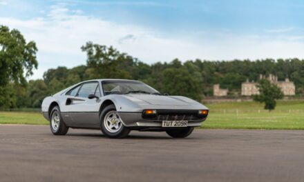 Ferrari Vetroresina takes the chequered flag at Hampson’s Oulton Park Gold Cup sale as Hampson’s drives to the head of the UK auction house pack