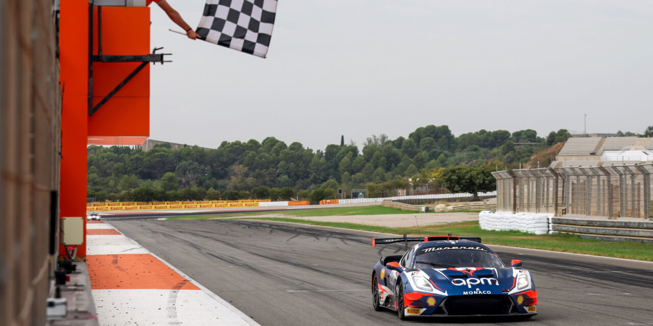 Maserati triumphs in GT2 European Series powered by Pirelli:the Trident dominates in Valencia with Philippe Prette celebrating two overall victories, confirming himself as class champion