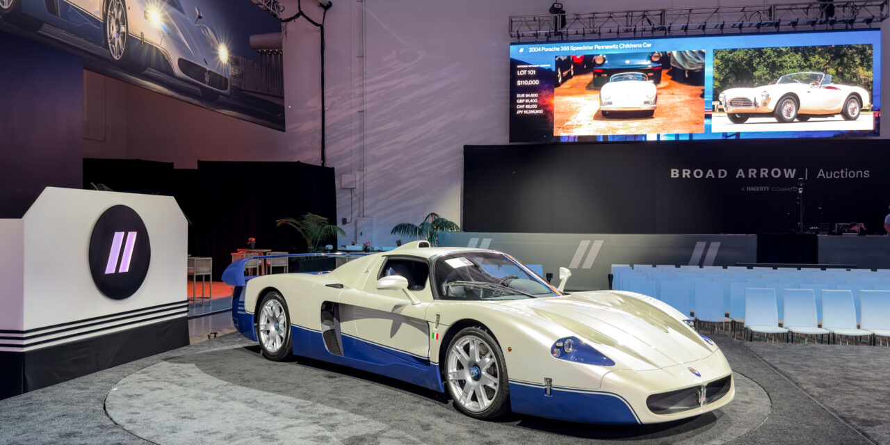 Maserati MC12 Stradale: record-selling at auction