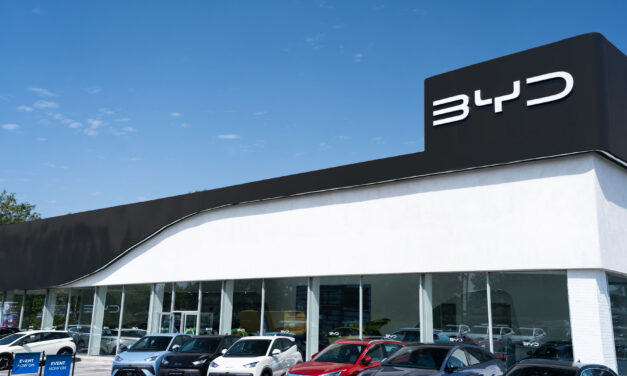 BYD hits 100 UK retailer sites milestone in record time