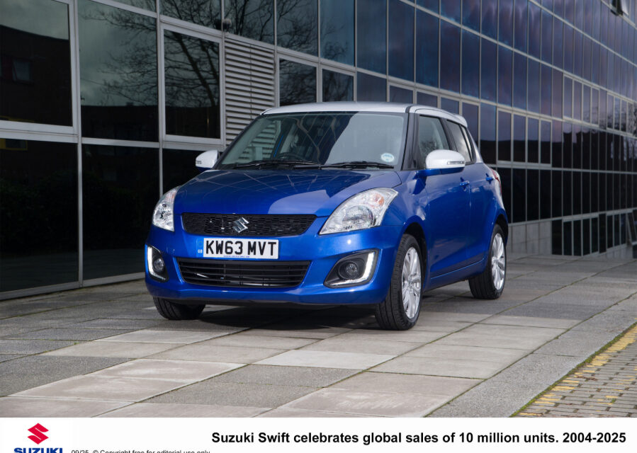Suzuki Swift achieves accumulated global sales of 10 million units