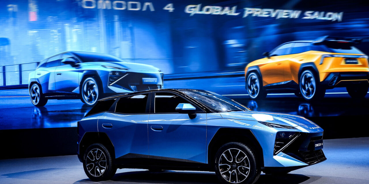 OMODA 4 makes global debut at Chery User Summit: enter B-segment crossover inspired by Cyber Mecha