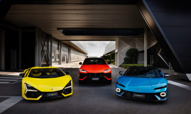 Lamborghini heads into 2026 with first fully hybridized model line-up, as UK deliveries of new Temerario commence