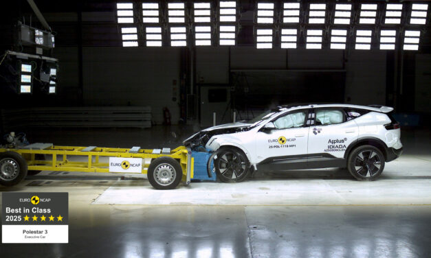 Polestar 3 named safest Executive Car of 2025 by Euro NCAP