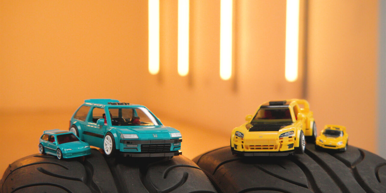 Mattel Brick Shop™ and Hot Wheels® Expand Line and Introduce Collector Builds of Two Iconic Honda Models