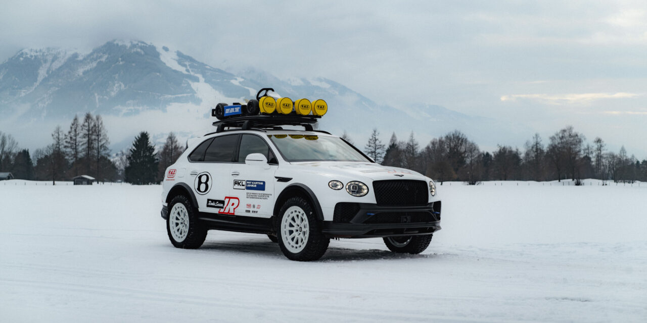 Bentayga ‘X’ Concept revealed at FAT Ice Race as part of new Bentley Partnership