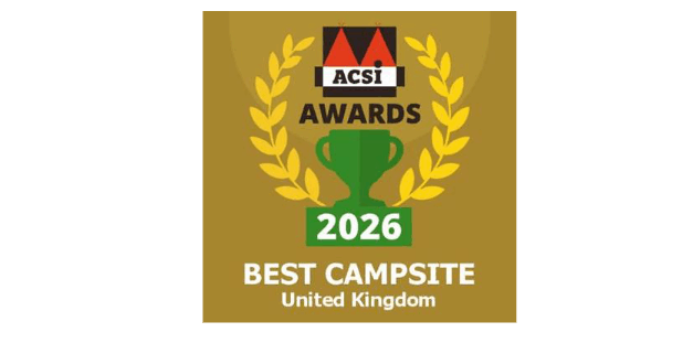 Deepdale Camping & Rooms wins ACSI Award – Best Campsite United Kingdom