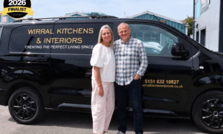 WIRRAL KITCHENS & INTERIORS DOUBLE FINALIST AT UK SMALL BUSINESS AWARDS!